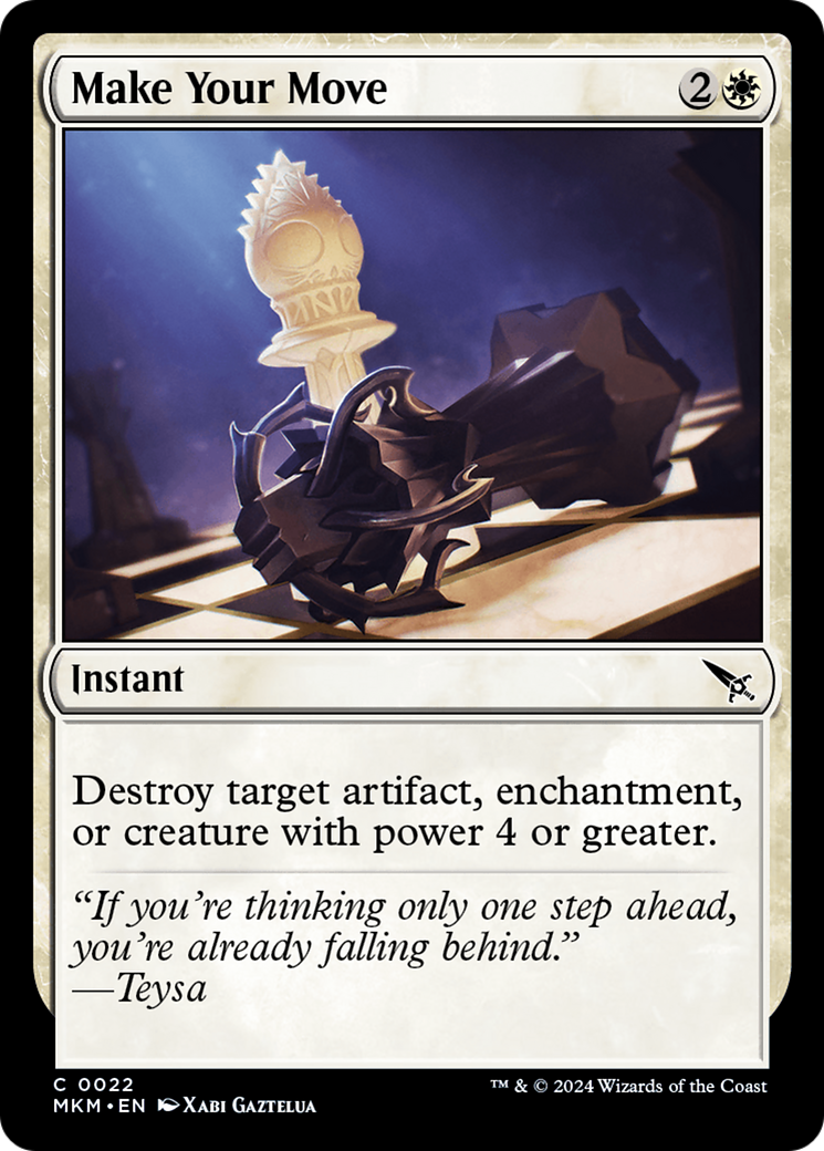 Magic: The Gathering - Make Your Move Foil - Murders at Karlov Manor