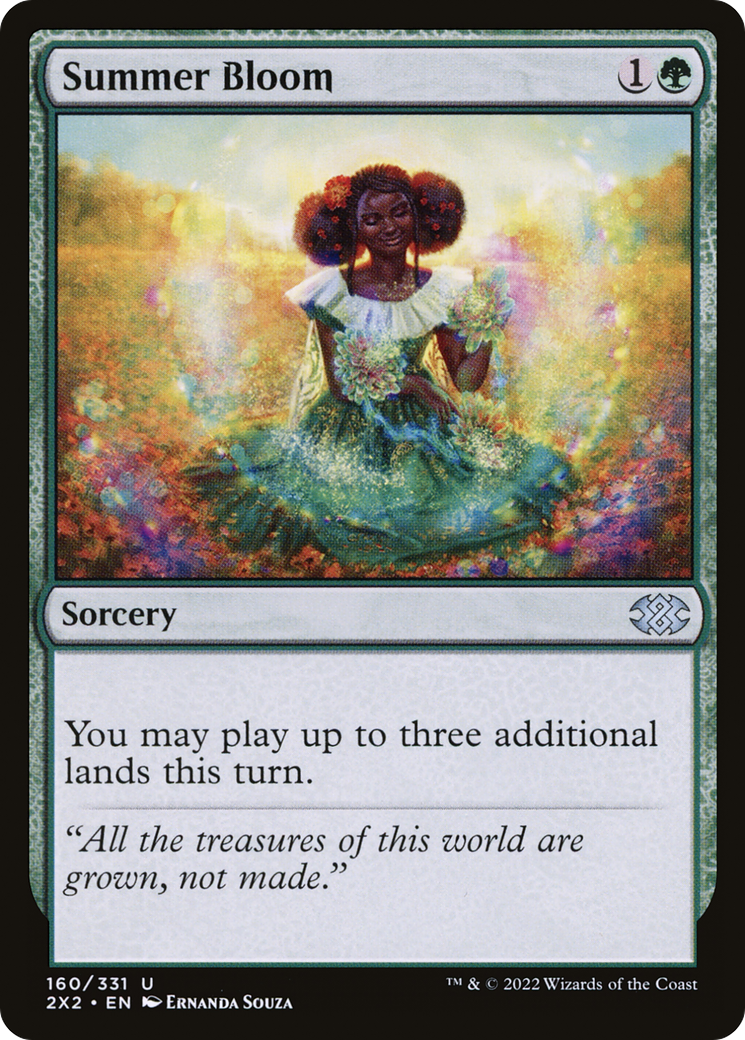Magic: The Gathering - Summer Bloom Foil - Double Masters 2022