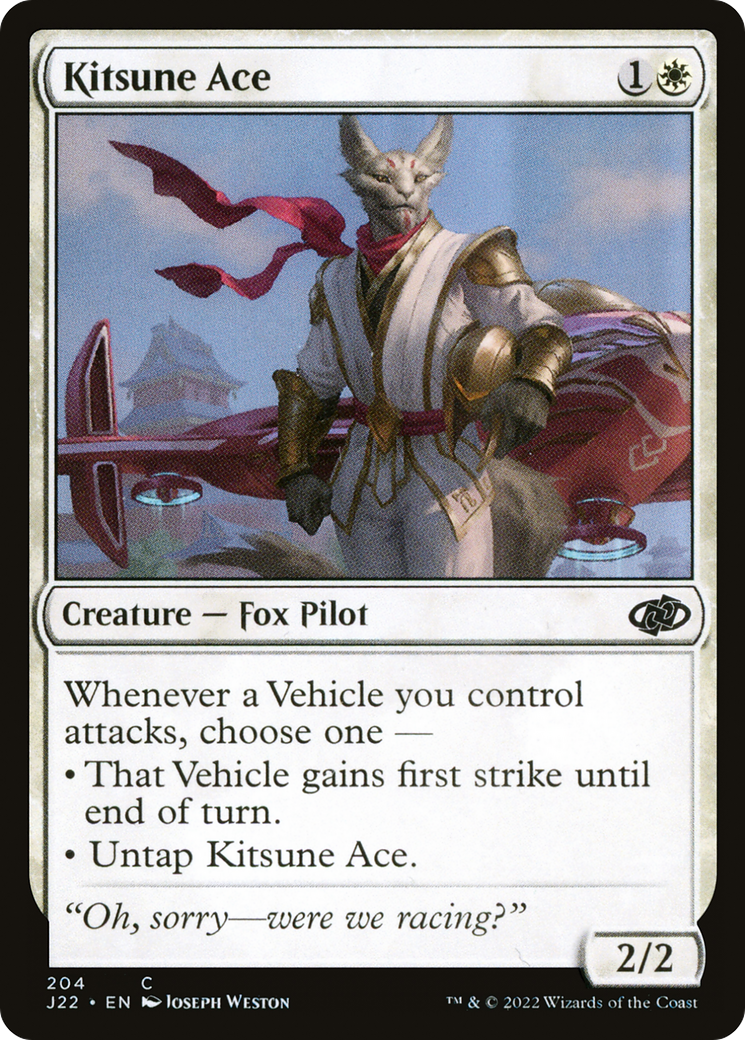 Magic: The Gathering - Kitsune Ace - Jumpstart 2022