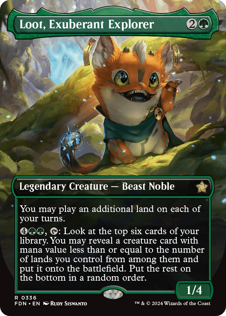 Magic: The Gathering - Loot, Exuberant Explorer - Foundations