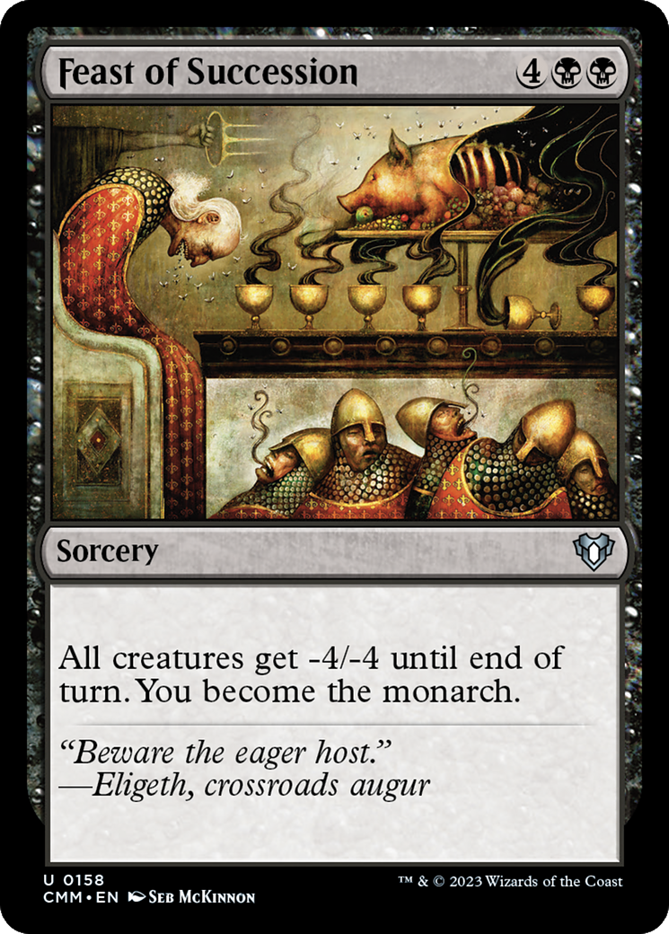 Magic: The Gathering - Feast of Succession - Commander Masters