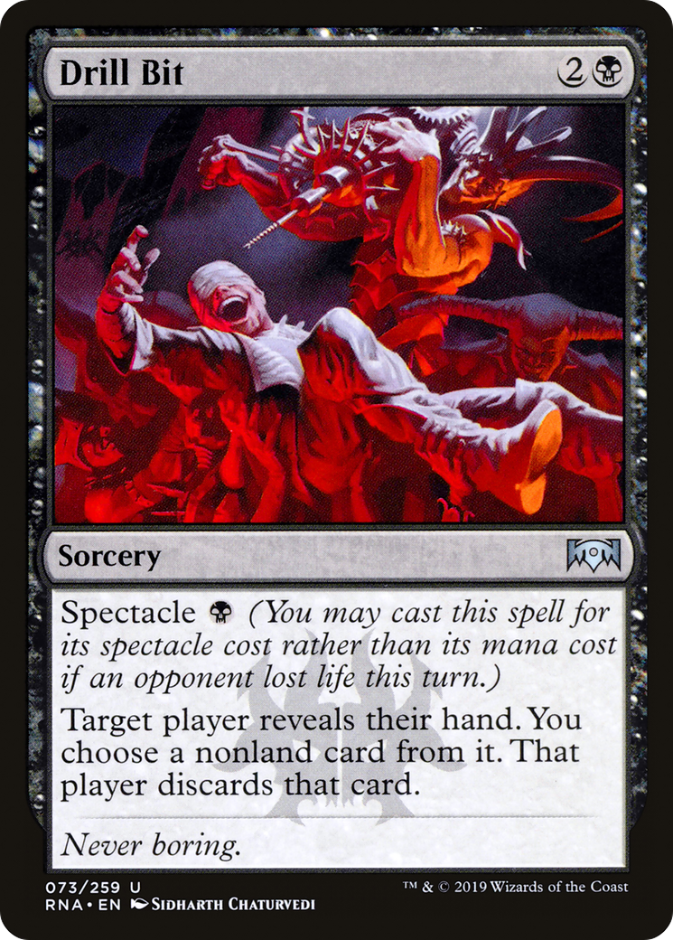 Magic: The Gathering - Drill Bit Foil - Ravnica Allegiance