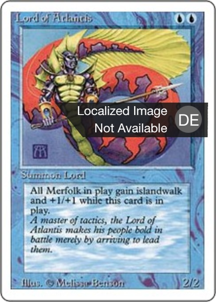 Magic: The Gathering - Lord von Atlantis - Revised Edition