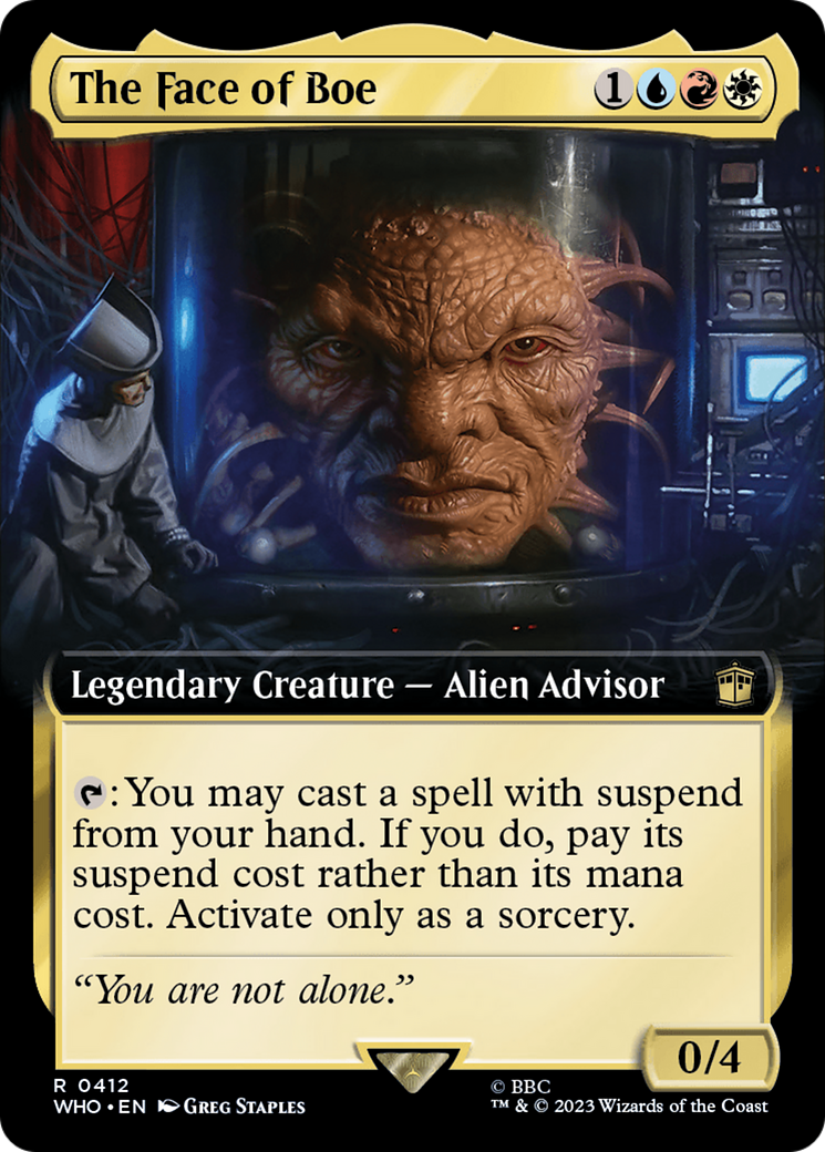 Magic: The Gathering - The Face of Boe - Doctor Who
