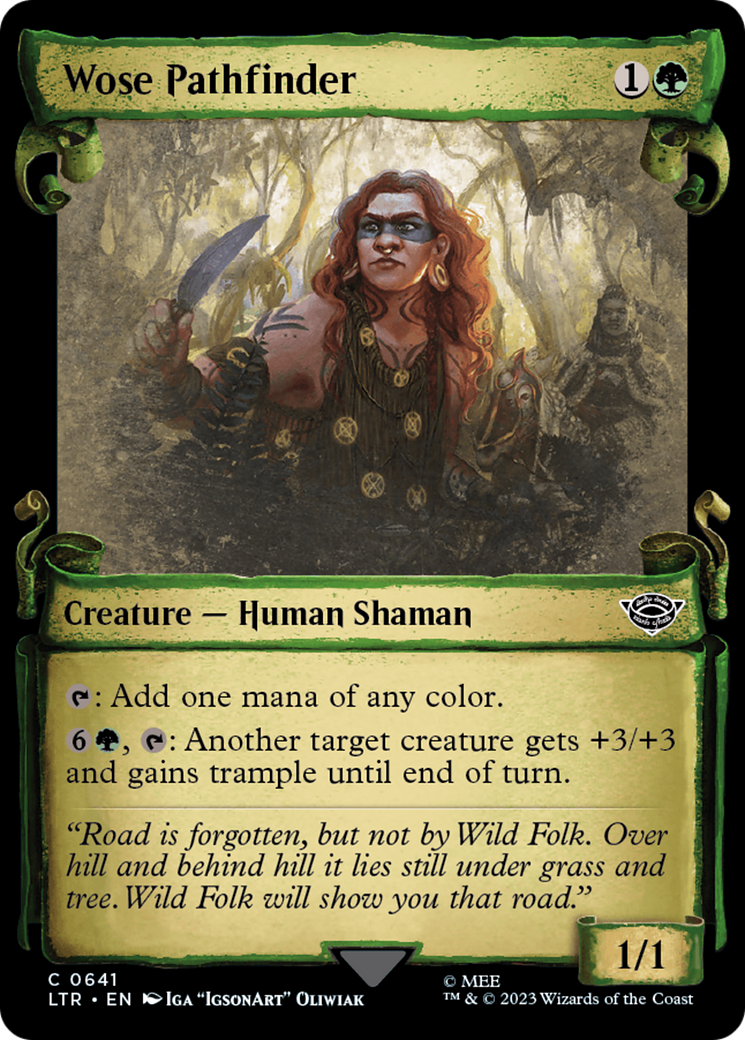 Magic: The Gathering - Wose Pathfinder Foil - The Lord of the Rings: Tales of Middle-earth