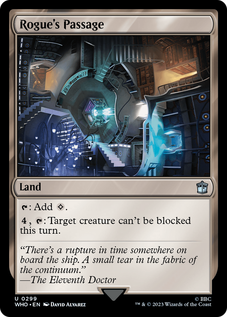 Magic: The Gathering - Rogue's Passage Foil - Doctor Who