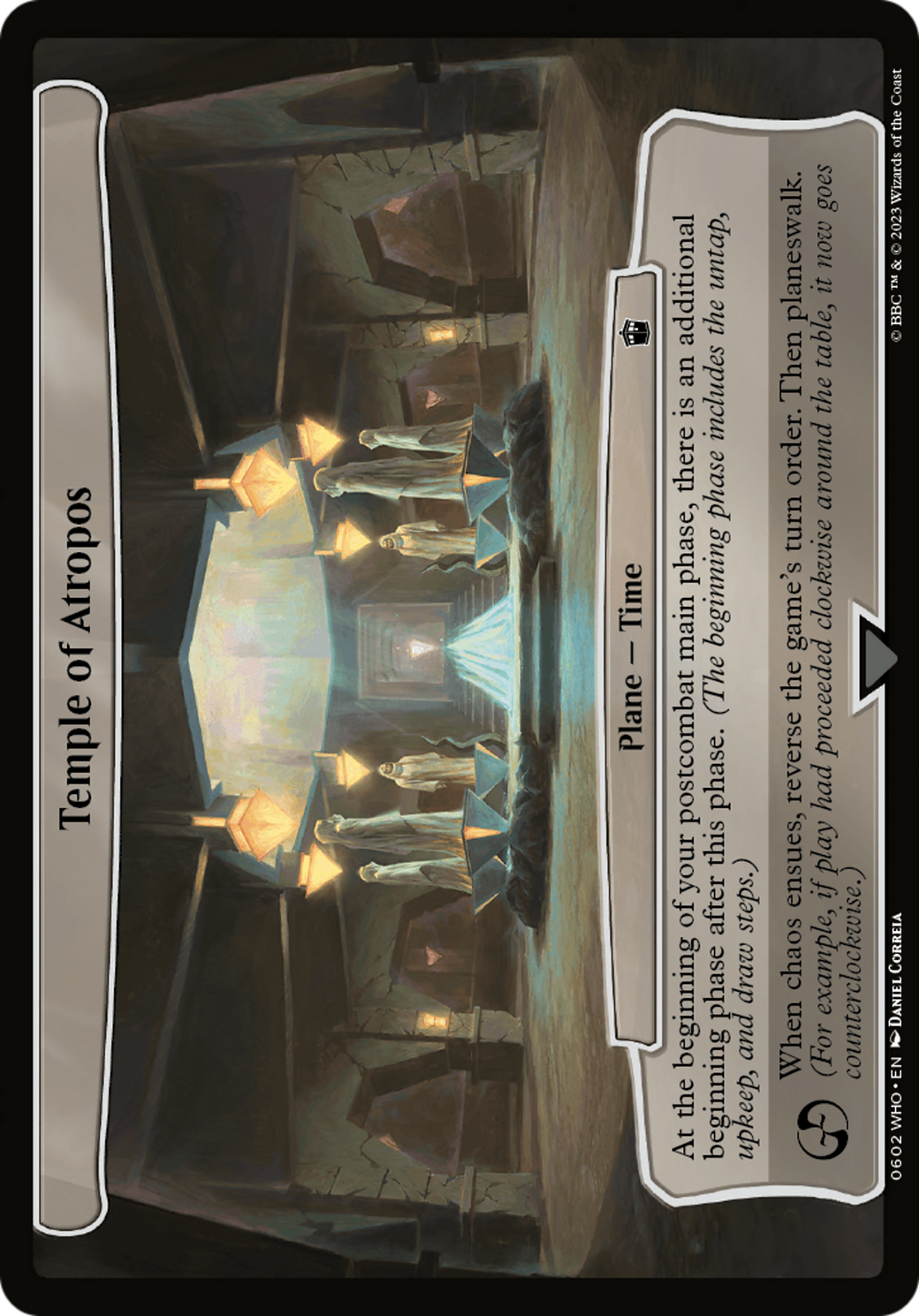 Magic: The Gathering - Temple of Atropos - Doctor Who