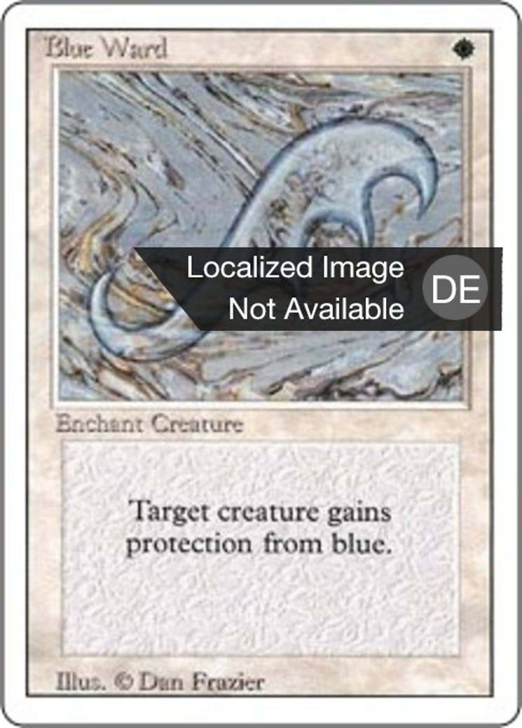 Magic: The Gathering - Blauer Schutz - Revised Edition