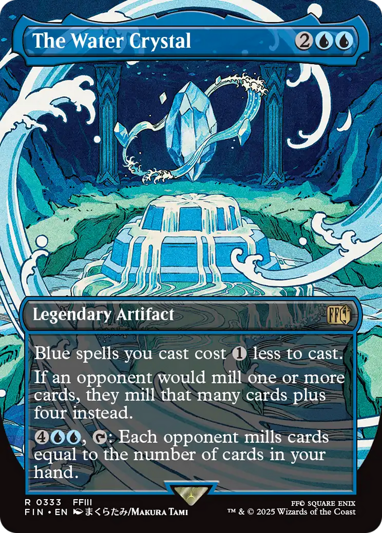 Magic: The Gathering - The Water Crystal - Final Fantasy
