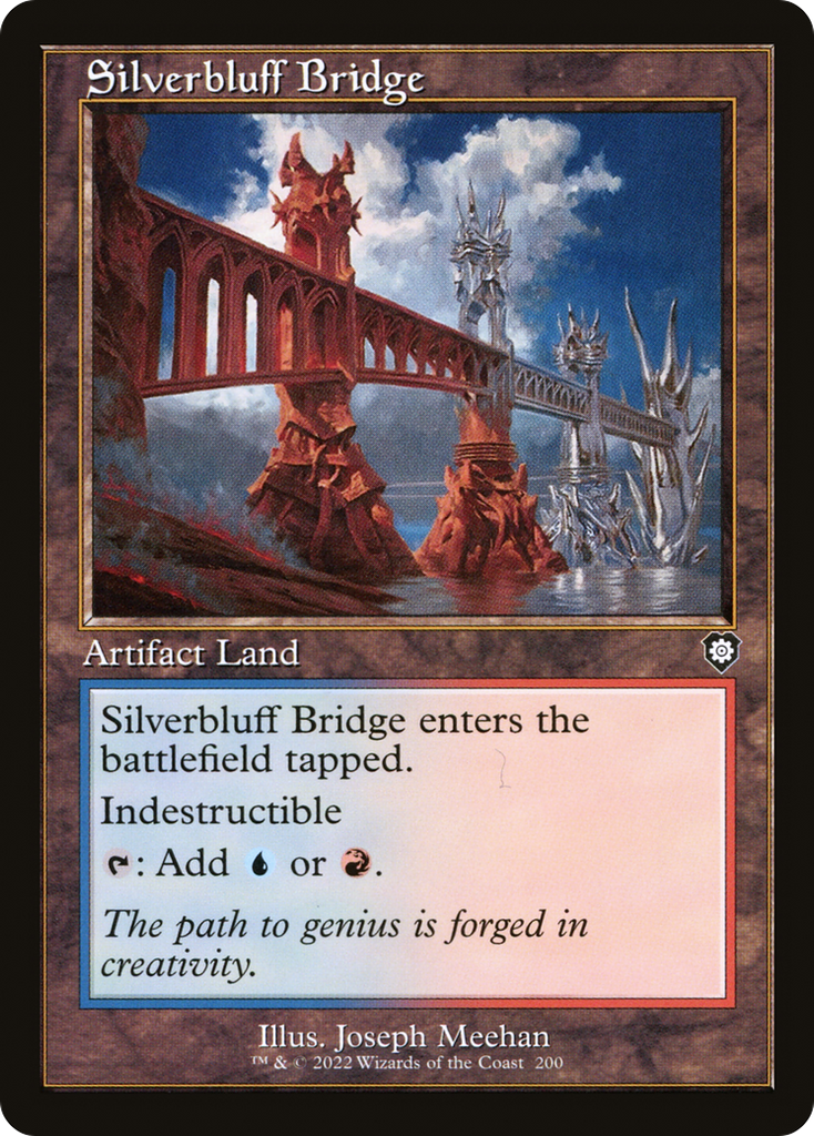 Magic: The Gathering - Silverbluff Bridge - The Brothers' War Commander