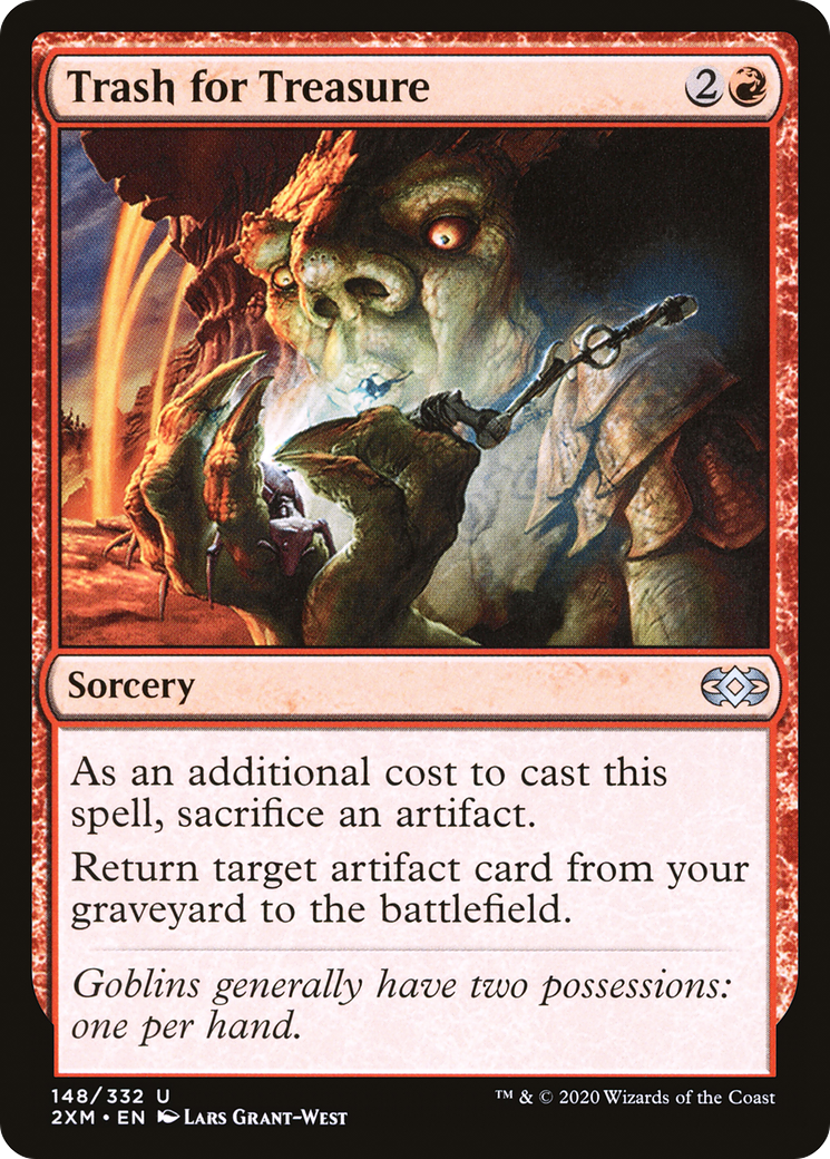 Magic: The Gathering - Trash for Treasure Foil - Double Masters