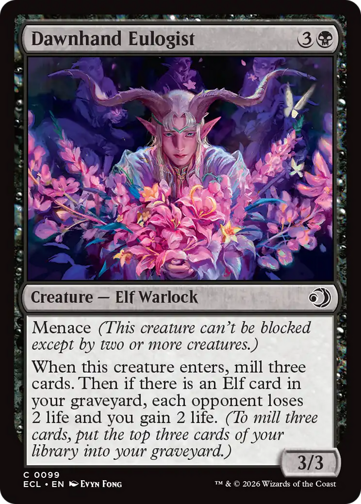 Magic: The Gathering - Dawnhand Eulogist Foil - Lorwyn Eclipsed