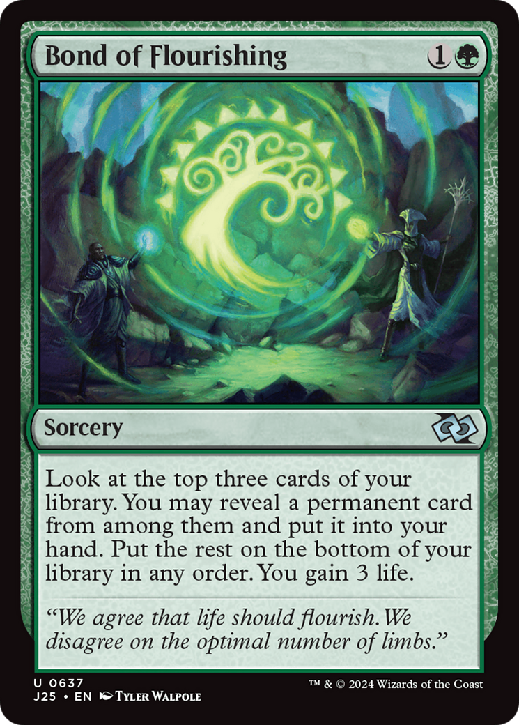 Magic: The Gathering - Bond of Flourishing - Foundations Jumpstart