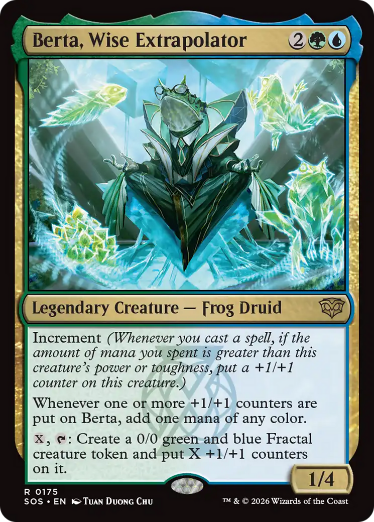 Magic: The Gathering - Berta, Wise Extrapolator - Secrets of Strixhaven