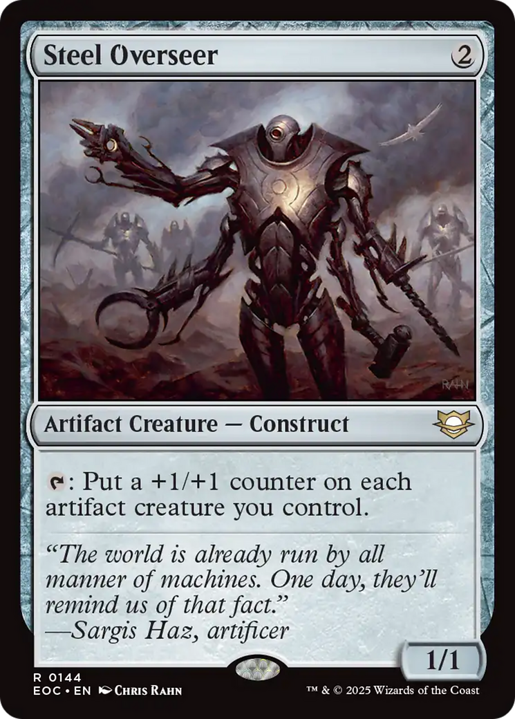 Magic: The Gathering - Steel Overseer - Edge of Eternities Commander