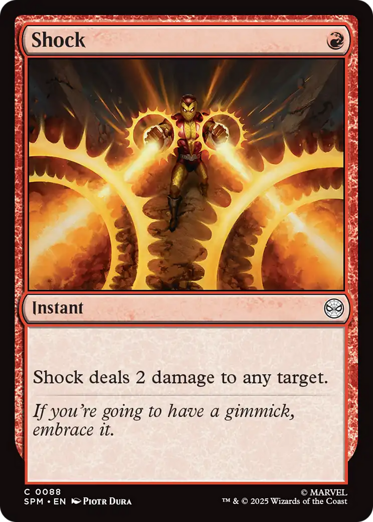 Magic: The Gathering - Shock Foil - Marvel's Spider-Man