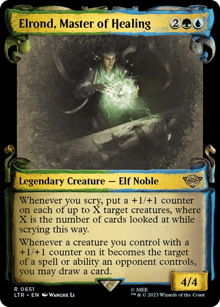 Magic: The Gathering - Elrond, Master of Healing - The Lord of the Rings: Tales of Middle-earth
