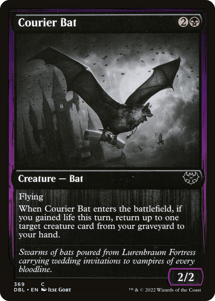 Magic: The Gathering - Courier Bat - Innistrad: Double Feature