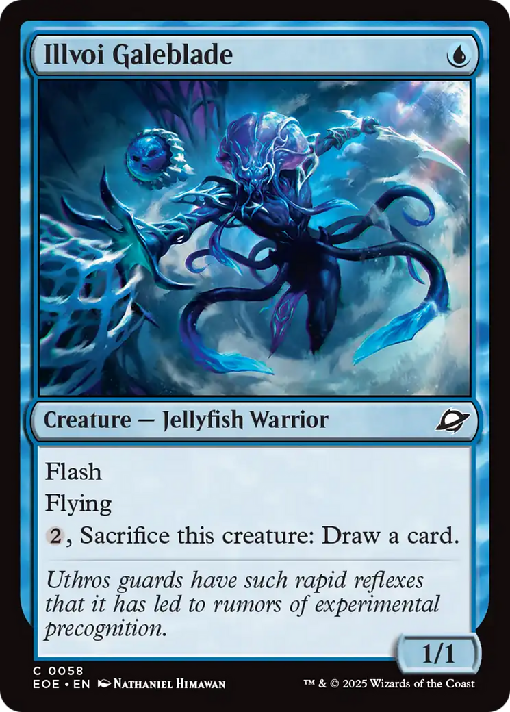 Magic: The Gathering - Illvoi Galeblade Foil - Edge of Eternities