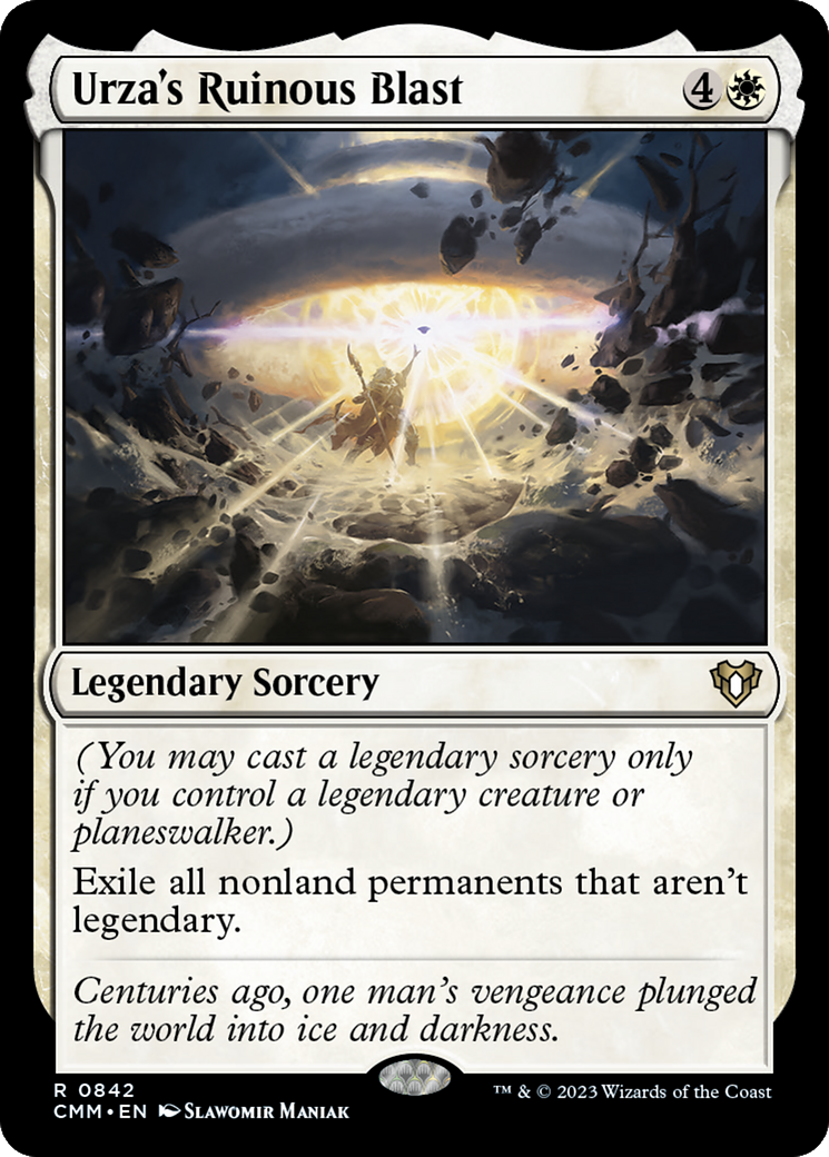 Magic: The Gathering - Urza's Ruinous Blast - Commander Masters