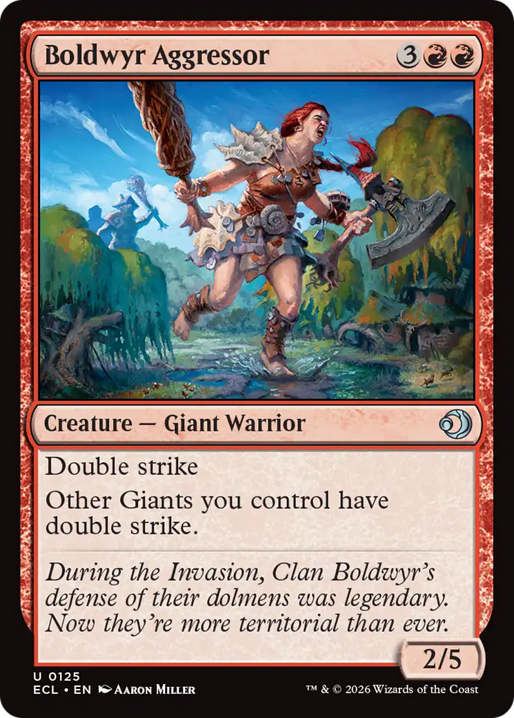 Magic: The Gathering - Boldwyr Aggressor Foil - Lorwyn Eclipsed