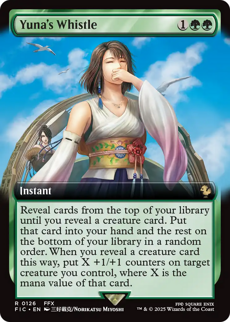 Magic: The Gathering - Yuna's Whistle - Final Fantasy Commander