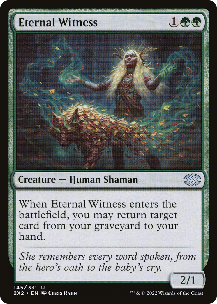 Magic: The Gathering - Eternal Witness Foil - Double Masters 2022