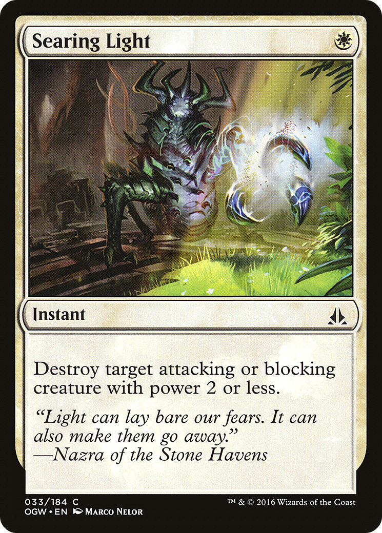 Magic: The Gathering - Searing Light Foil - Oath of the Gatewatch