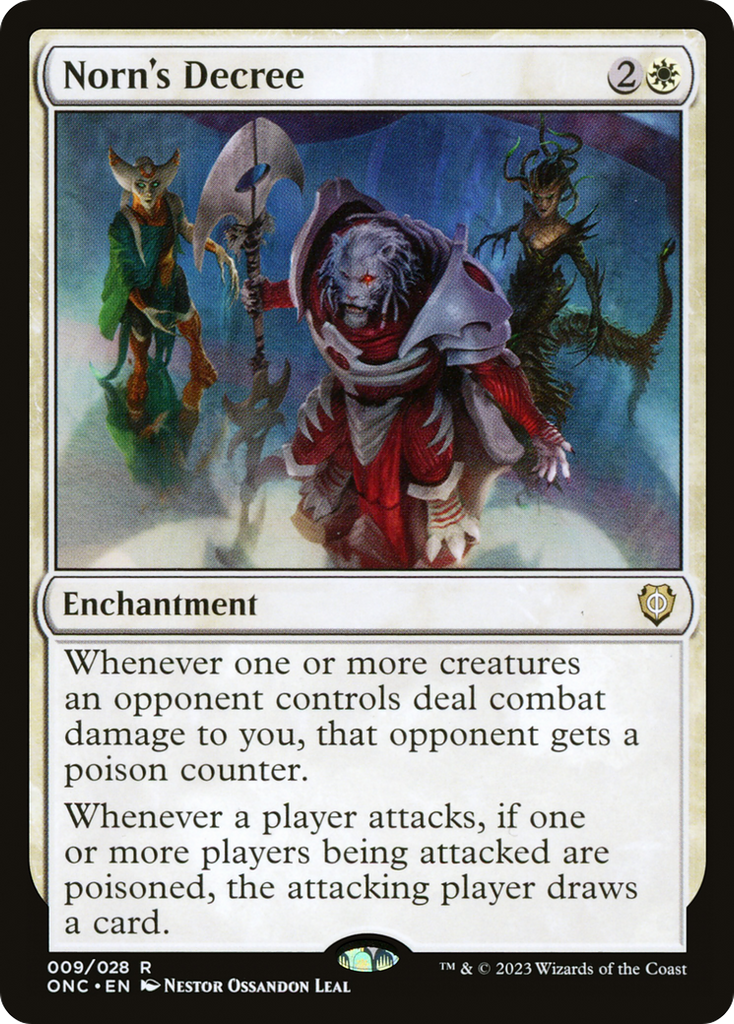 Magic: The Gathering - Norn's Decree - Phyrexia: All Will Be One Commander
