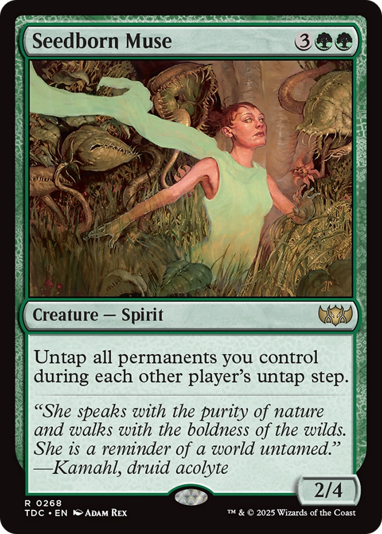 Magic: The Gathering - Seedborn Muse - Tarkir: Dragonstorm Commander