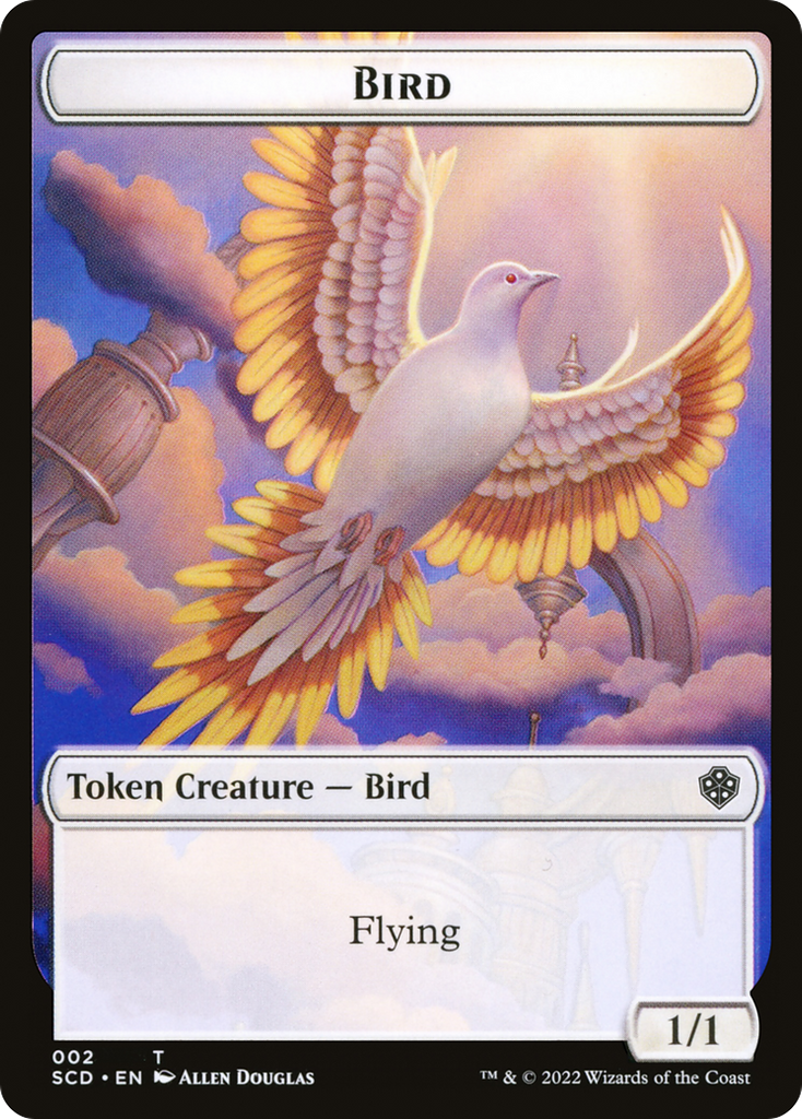 Magic: The Gathering - Bird Token - Starter Commander Deck Tokens