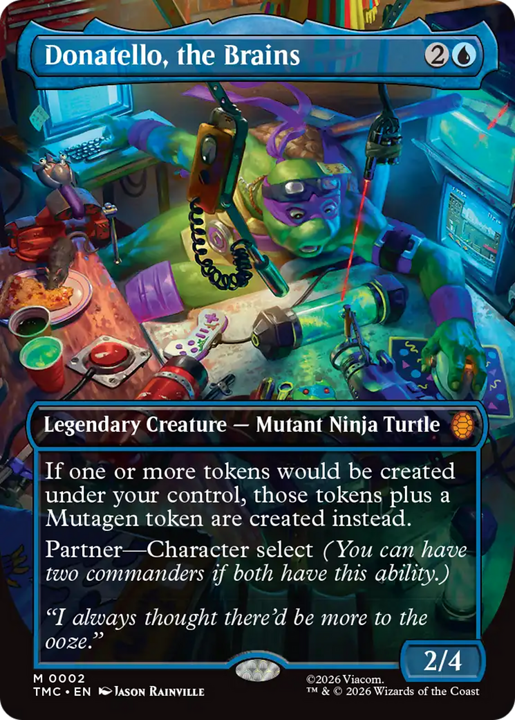 Magic: The Gathering - Donatello, the Brains - Teenage Mutant Ninja Turtles Eternal