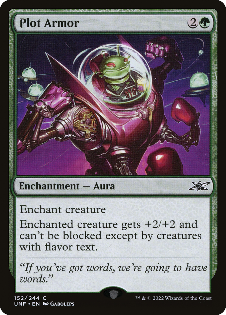 Magic: The Gathering - Plot Armor - Unfinity