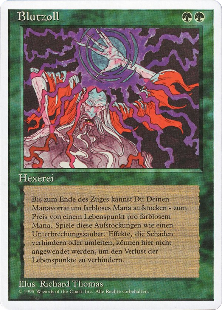Magic: The Gathering - Blutzoll - Revised Edition