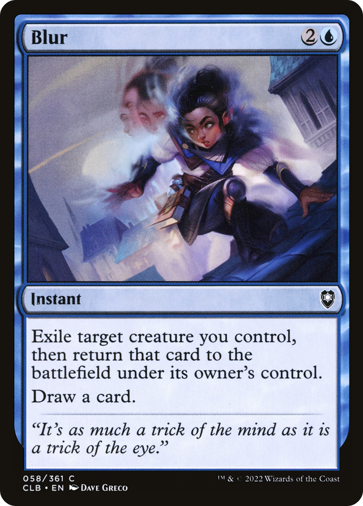 Magic: The Gathering - Blur - Commander Legends: Battle for Baldur's Gate