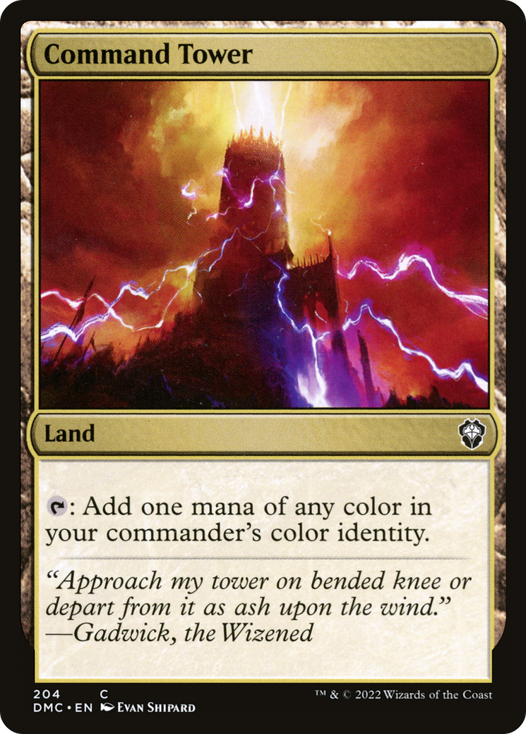 Magic: The Gathering - Command Tower - Dominaria United Commander