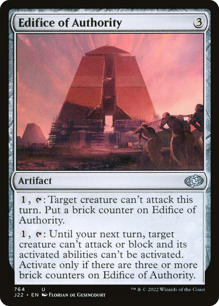 Magic: The Gathering - Edifice of Authority - Jumpstart 2022