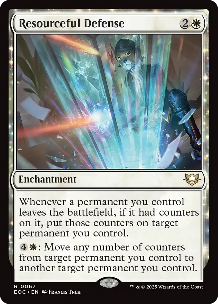 Magic: The Gathering - Resourceful Defense - Edge of Eternities Commander