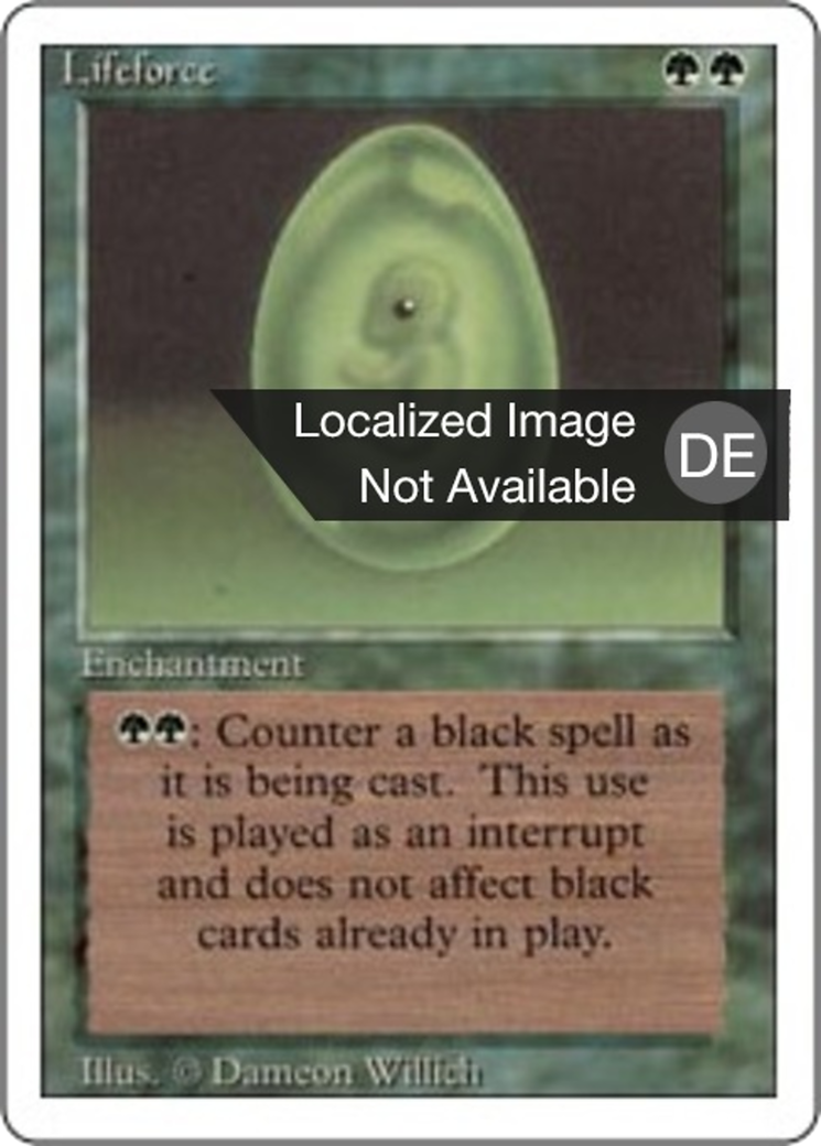Magic: The Gathering - Lebenskraft - Revised Edition