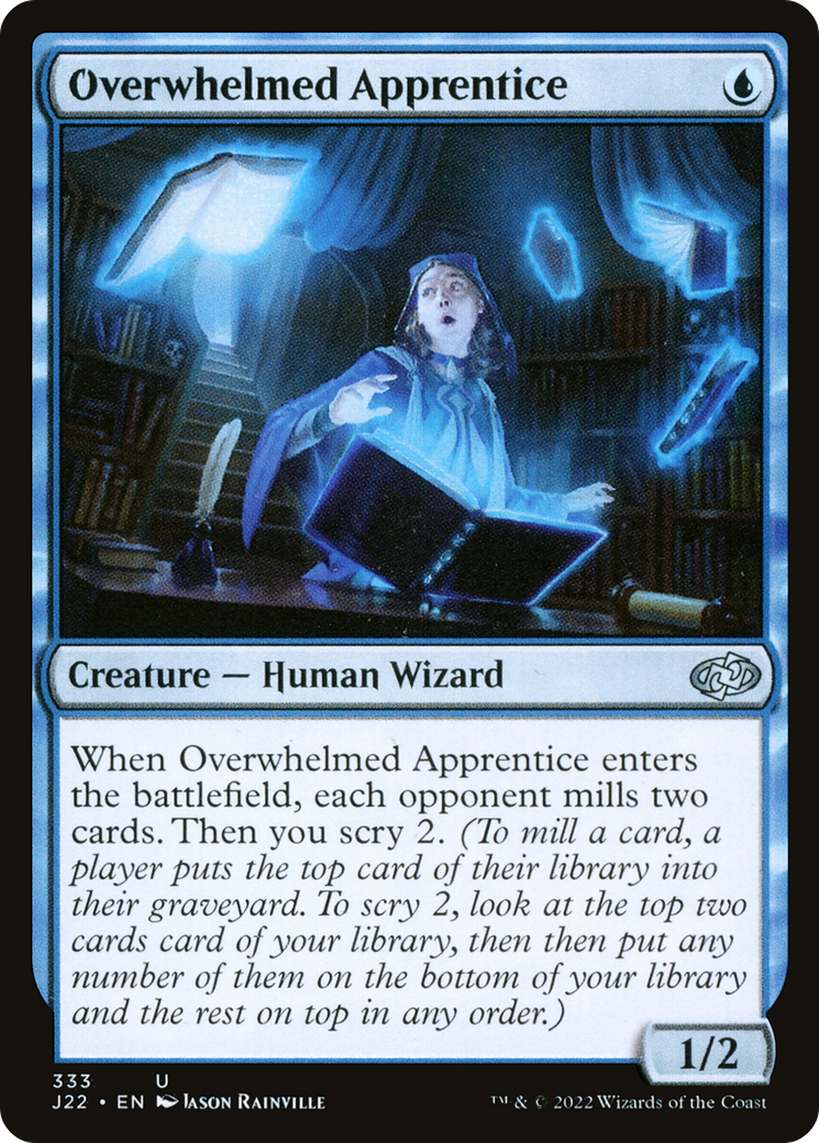 Magic: The Gathering - Overwhelmed Apprentice - Jumpstart 2022