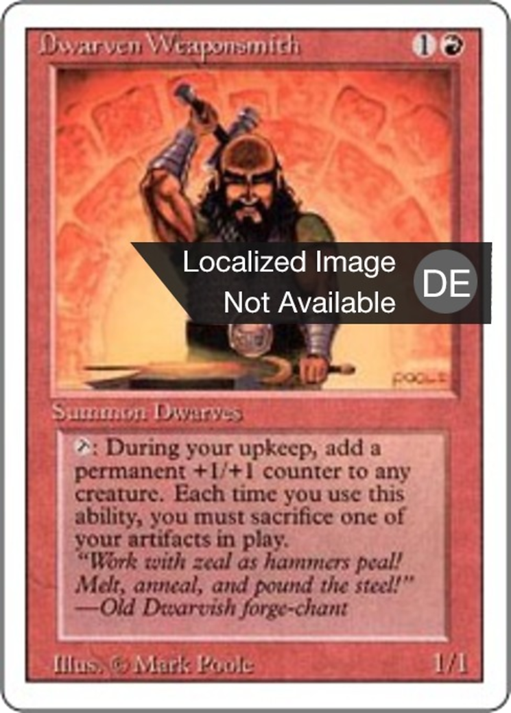 Magic: The Gathering - Waffenschmied der Zwerge - Revised Edition