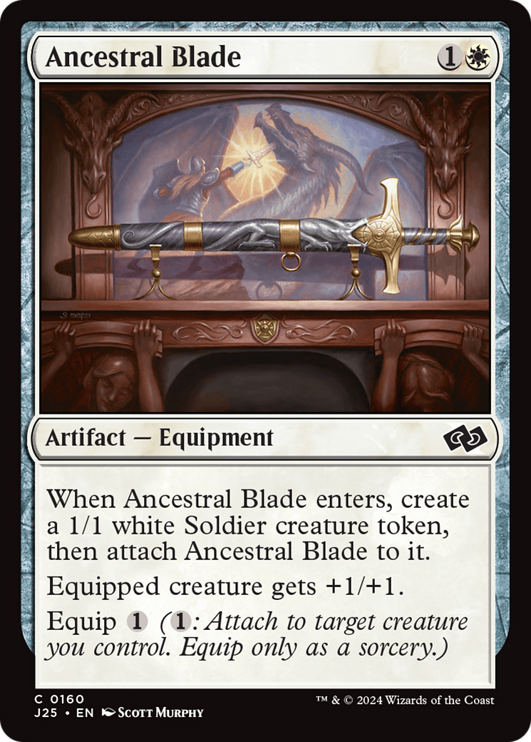 Magic: The Gathering - Ancestral Blade - Foundations Jumpstart