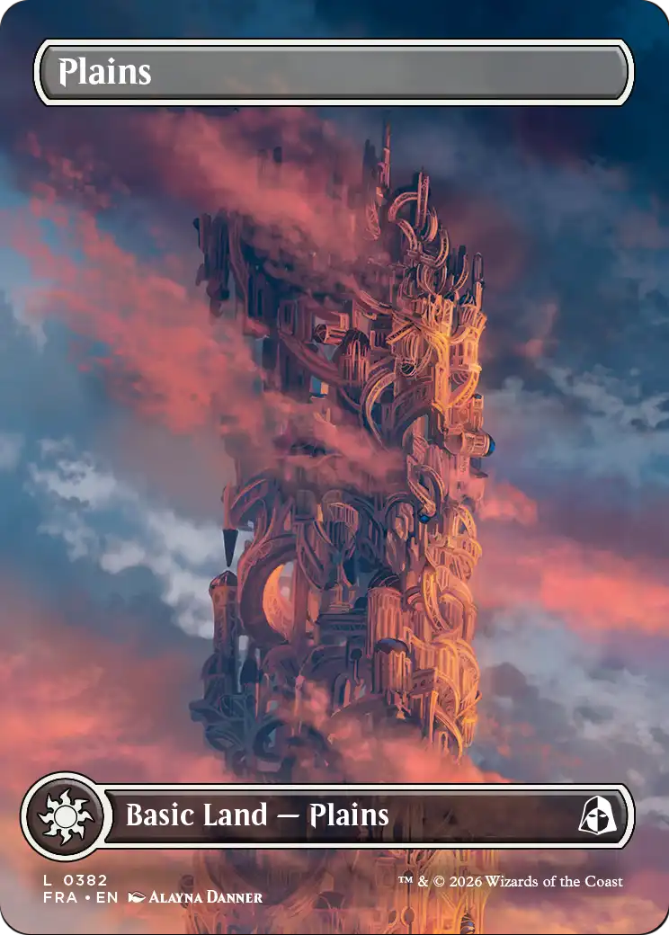 Magic: The Gathering - Plains #382 - Reality Fracture