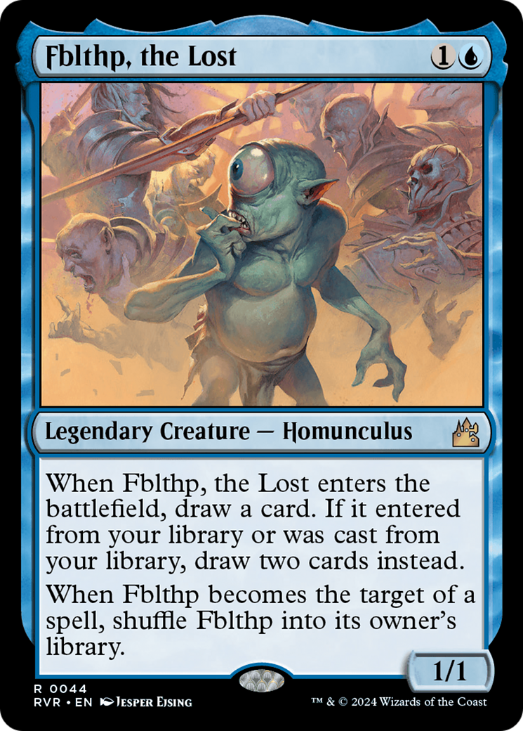 Magic: The Gathering - Fblthp, the Lost Foil - Ravnica Remastered