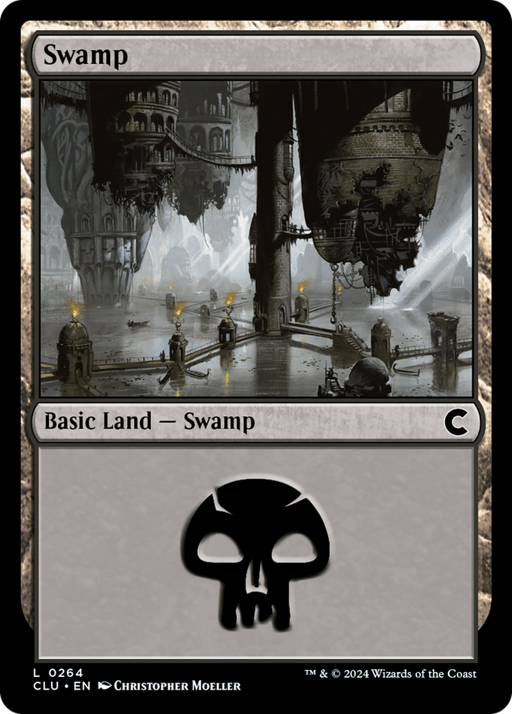 Magic: The Gathering - Swamp - Ravnica: Clue Edition