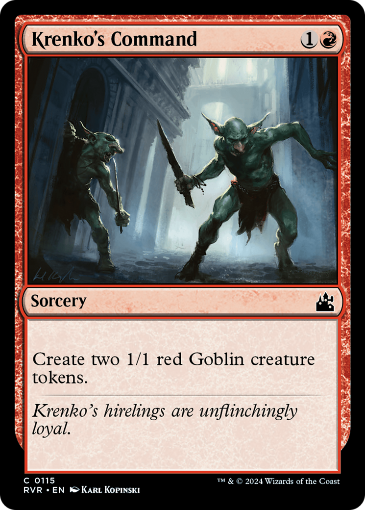 Magic: The Gathering - Krenko's Command - Ravnica Remastered