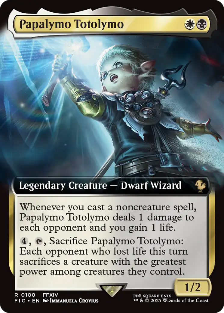 Magic: The Gathering - Papalymo Totolymo - Final Fantasy Commander