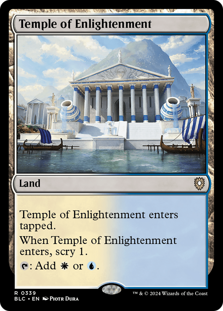 Magic: The Gathering - Temple of Enlightenment - Bloomburrow Commander