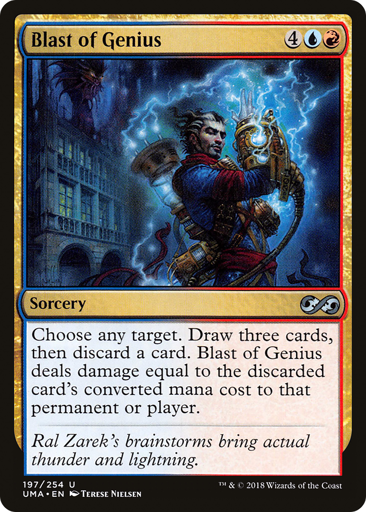 Magic: The Gathering - Blast of Genius Foil - Ultimate Masters