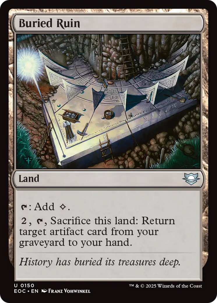 Magic: The Gathering - Buried Ruin - Edge of Eternities Commander